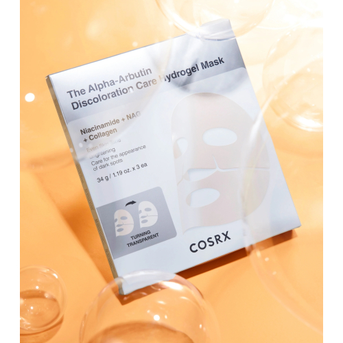 COSRX - 3er-Pack aufhellende Gesichtsmasken The Alpha-Arbutin