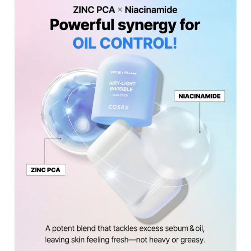 COSRX - Sonnenschutzstift fürs Gesicht Airy-Light Invisible SPF50 PA++++