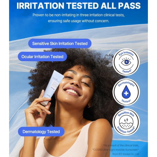 COSRX - Sonnenschutz für das Gesicht SPF50+ PA ++++ Ultra-Light