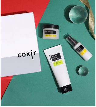 COXIR - Anti-Flecken-Gesichtspflegeset Black Snail Gift Set