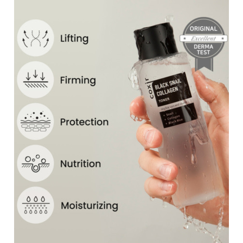 COXIR - Toner Black Snail Collagen