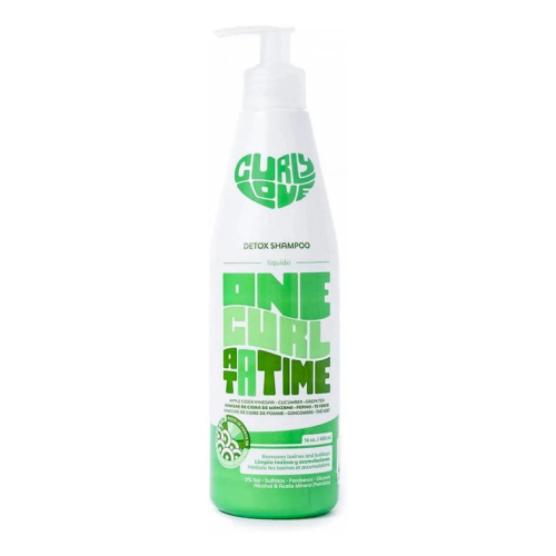 Curly Love - Detox Shampoo - Apfelessig, Gurke und grüner Tee 450ml