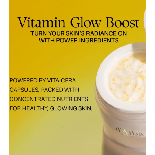 D'Alba - Aufhellende Gesichtscreme Vita Toning Capsule