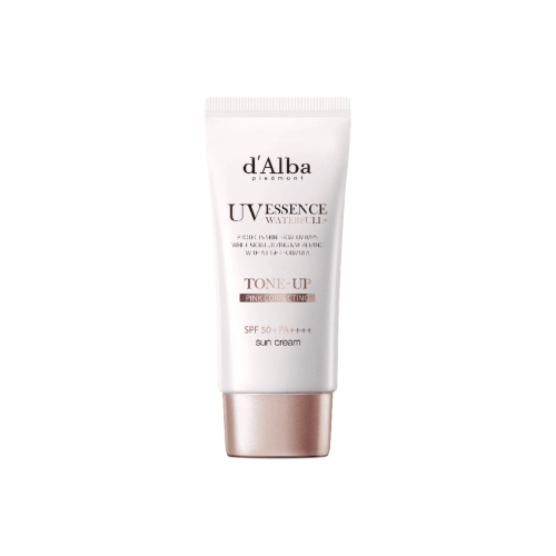 D'Alba - Sonnenschutz fürs Gesicht Tone-Up SPF50+ PA++++ - Pink Correcting