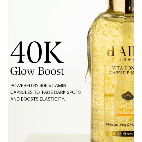 D'Alba - Aufhellendes Gesichtsserum Vita Toning Capsule