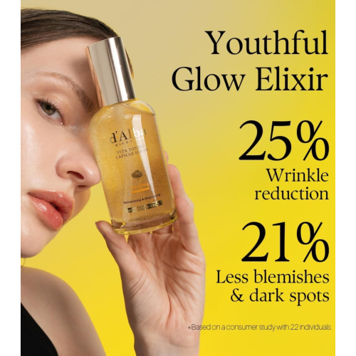 D'Alba - Aufhellendes Gesichtsserum Vita Toning Capsule
