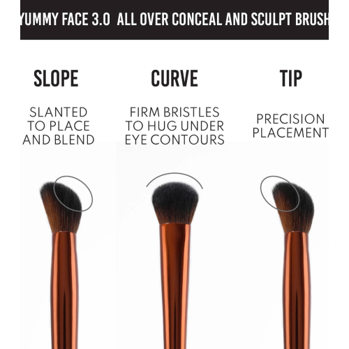 Danessa Myricks – Concealer und Konturpinsel Yummy Face 3.0 All Over Concealer