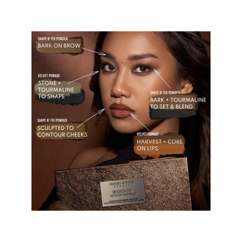 Danessa Myricks – Mehrzweckpalette für Gesicht, Augen und Lippen Groundwork Defining Neutrals