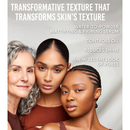 Danessa Myricks – Mattierender Primer. Water Powder Serum – Fettige Haut