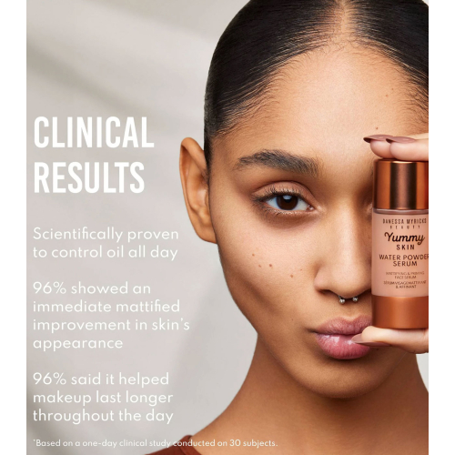 Danessa Myricks – Mattierender Primer. Water Powder Serum – Fettige Haut