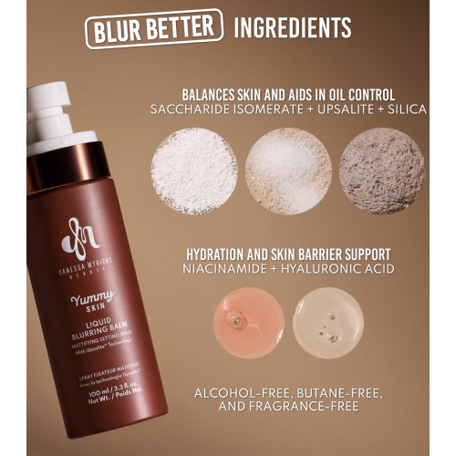 Danessa Myricks - Mattierendes Fixierspray Liquid Blurring Balm