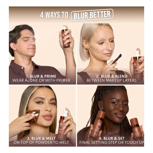 Danessa Myricks – Mattierendes Fixierspray Liquid Blurring Balm – Mini