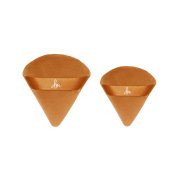 Danessa Myricks – Make-up-Puff-Set Yummy Skin Velour Puff Duo - Caramel