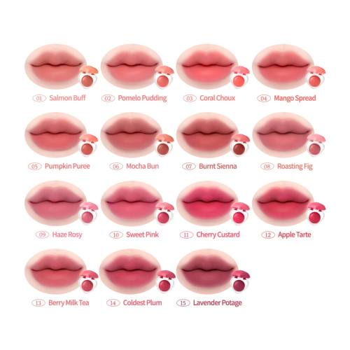 Dasique - Lippen- und Wangenbalsam Souffle Color Pot - 06: Mocha Bun