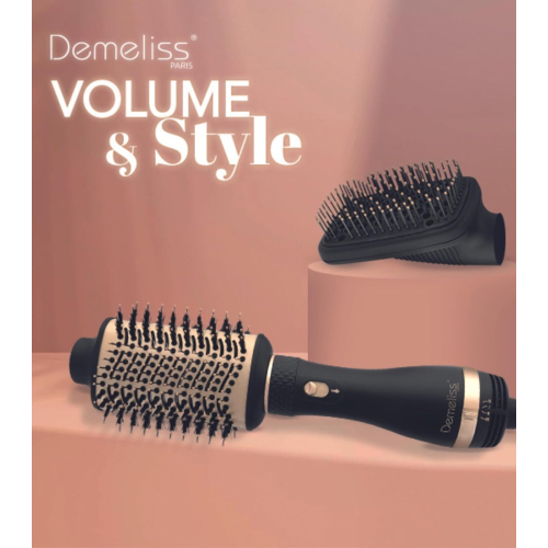 Demeliss – 2-in-1-Trocknungs- und Stylingbürste Volume & Style