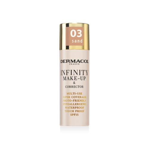 Dermacol - 2-in-1-Grundierung und Concealer Infinity - 03: Sand
