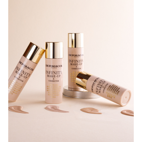 Dermacol - 2-in-1-Grundierung und Concealer Infinity - 03: Sand