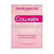 Dermacol - *Collagen +* – Feuchtigkeitsspendende Gesichtsmaske mit Peel-Off lifting-Effekt