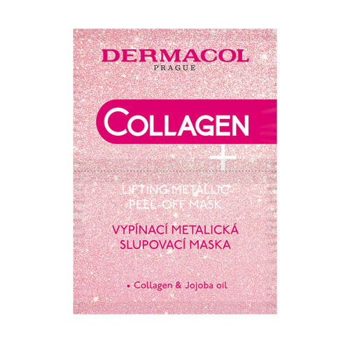 Dermacol - *Collagen +* – Feuchtigkeitsspendende Gesichtsmaske mit Peel-Off lifting-Effekt