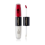 Dermacol - 2 in 1 langanhaltender flüssiger Lippenstift 16h - 03