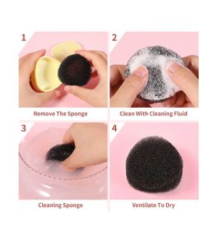 Docolor Pinselreiniger-Set Quick Cleaner Box & Wet Cleaning Soap Box
