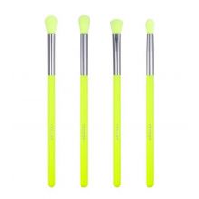 Docolor - Neon Eye Brush Set (4 Stück) - Grün