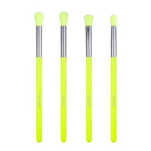 Docolor - Neon Eye Brush Set (4 Stück) - Grün