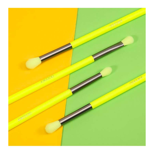 Docolor - Neon Eye Brush Set (4 Stück) - Grün