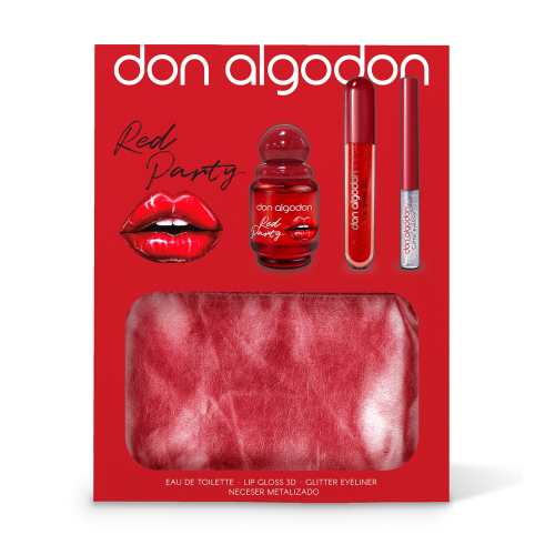 Don Algodon – Geschenkset Red Party