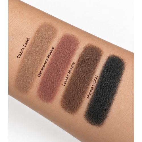 Double S Beauty - Lidschatten The Mono Eyeshadow Matte - Lucía’s Mocha