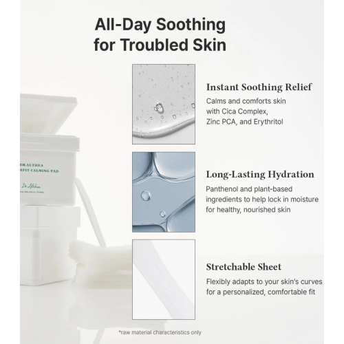 Dr. Althea - Stretchfit Beruhigungspads - 50 Stück