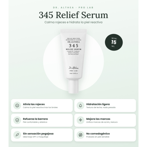Dr. Althea - Feuchtigkeitsspendendes Serum 345 Relief - Mini Größe