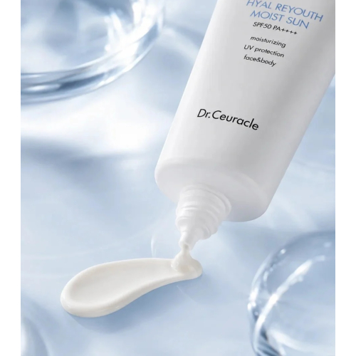 Dr. Ceuracle - *Hyal Reyouth* - Feuchtigkeitsspendende Sonnencreme mit Hyaluronsäure SPF50+