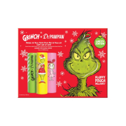 Dr. Paw Paw - *The Grinch* - Lippenbalsam-Trio - Peach Pink, Candy Cane Lip Scrub & Original