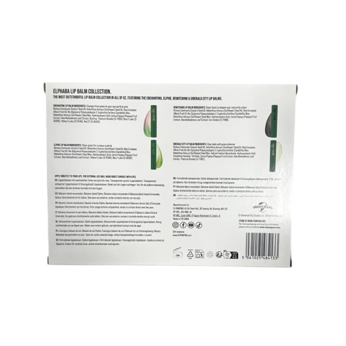 Dr. Paw Paw - *Wicked* - Set mit 4 Lippenbalsamen - Elphaba Lip Balm Collection