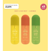 Dr. PAWPAW - Pack 3 Parfümierte Sprays für Haar und Körper Tropical Haze, Beach Paradise und Summer Breeze