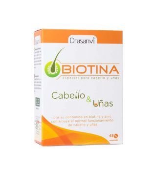 Drasanvi - Biotin 400mg speziell für Haare und Nägel 45 Tabletten
