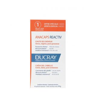 Ducray - Anacaps Reactiv Anti-Haarausfall-Kapseln - 90 Kapseln