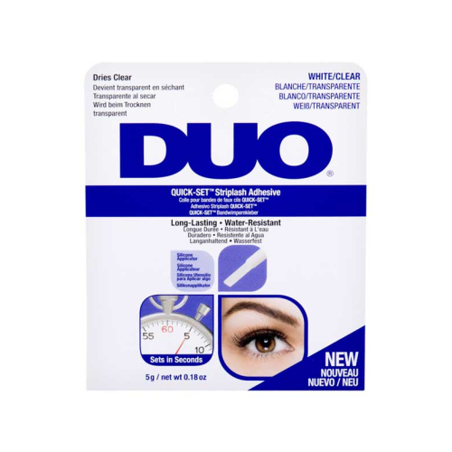 DUO - Quick-Set Striplash Klebstoff für Wimpern - Weiß / Klar