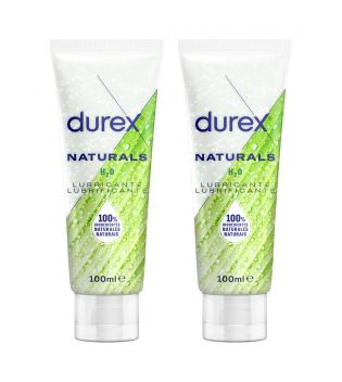 Durex - Duplo Gleitmittel Naturals H2O 2 x 100ml - Original