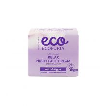 Ecoforia - *Lavender Clouds* - Entspannende Nacht-Gesichtscreme