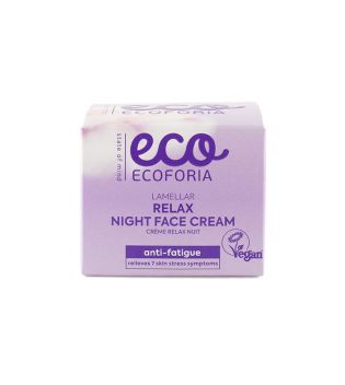 Ecoforia - *Lavender Clouds* - Entspannende Nacht-Gesichtscreme