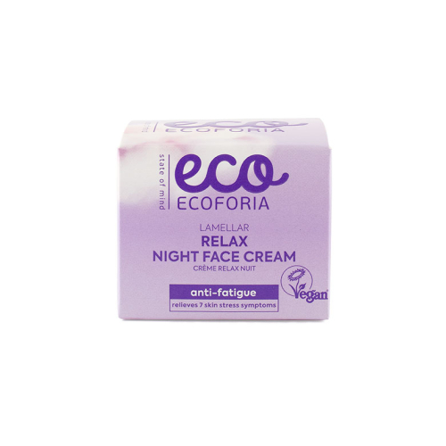 Ecoforia - *Lavender Clouds* - Entspannende Nacht-Gesichtscreme