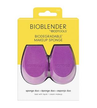 Ecotools - *Bioblender* - Packung mit 2 100 % biologisch abbaubaren Make-up-Schwämmen