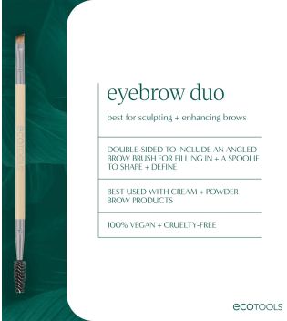 Ecotools – Augenbrauenpinsel-Duo Eyebrow Duo