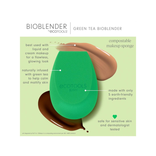 Ecotools - Make-up-Schwamm Green Tea Bioblender