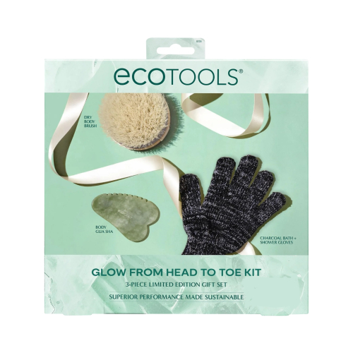Ecotools - *Holidays* - Fußpflegeset Glow From Head To Toe Kit