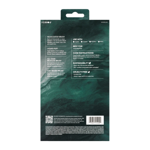 Ecotools - *Holidays* - Pinselset Blend, Blush, + Bronze Face Set