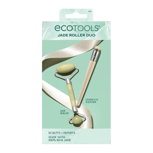 Ecotools - *Holidays* - Gesichtsroller und Augenkonturroller-Set Jade Roller Duo
