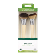 Ecotools - *New Natural* – Pinselset Blush & Highlight Duo